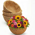 HFHOME 4PCS 12" Round Coco Liner Thick Coco Fiber Replacement Liner - color: 4pcs, size: 12-in