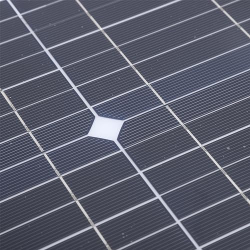 Pomya 100W Solar Fan Kits for Ventilation, 13.5 Inch Solar Powered Exhaust Fan with Monocrystalline Silicon Solar Panels for Greenhouse, Camping