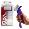 Warren London Precision Pro Dog Slicker Brush for Medium Long Coats