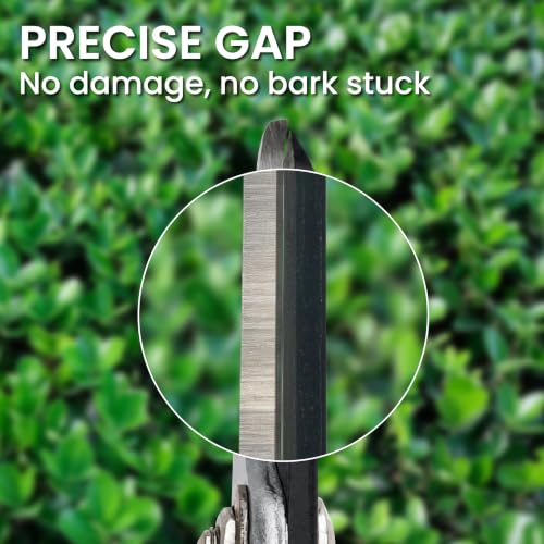 AGRICUT Pruning Shears, 7/8-Inch Cut Capacity Hand Clippers, Bypass Pruners, Gardening Scissors with Sharp Steel Blade (Aluminum Handle, High Carbon Steel) - style: Aluminum Handle, High Carbon Steel
