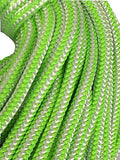 12 Strand Polyester Rope 7/16, Green and White (300 feet) - size: 300 feet