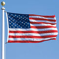 American Flag 6x10 FT Embroidered Stars, Sewn Stripes, Brass Grommets Polyester US Flag Long Lasting for Outdoor Use - size: 6x10 Ft Brass Grommets