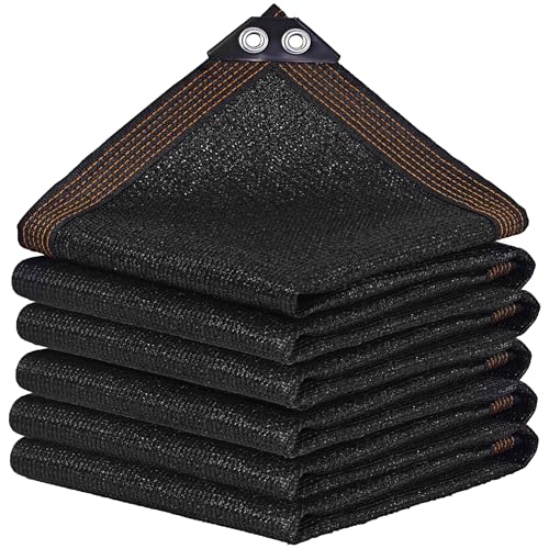 winemana Black Shade Cloth 40%, 8x20 FT Mesh Tarp - Garden Shade for Greenhouse, Patio, Vegetables, Plants Cover and Chicken Coops, Sun Shade Net for Outdoor Protection with Reinforced Grommets - size: 40%-8 FT x 20 FT