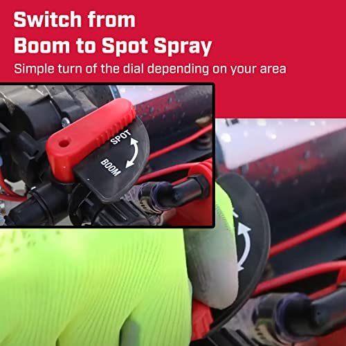 CHAPIN 97661E: 15-Gallon Made in the USA 15-Gallon Mixes on Exit 12V, 2.5 GPM Pump ATV/UTV Tow Behind Spot Sprayer with Separate Water Tank and Concentration Tank to Mix on Demand, Translucent White