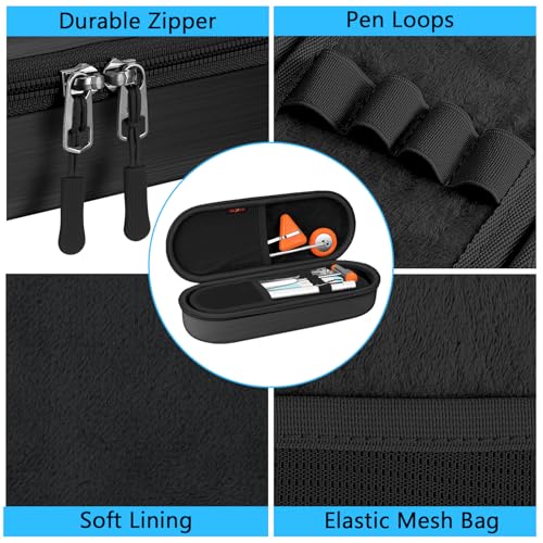 Stethoscope Case for 3M Classic III/Cardiology IV, Deep Gray | Lightweight II S.E., MDF Acoustica, Hard Carrying Bag, Doctor Nurse Accessories - color: Deep Gray