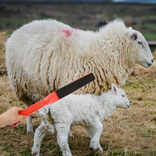 Happyyami Livestock Forcing Paddle Pig Show Stick Pasture Livestock Paddle for Sheep and Pig Handling Lightweight Manual with Ergonomic Handle 19.68 in