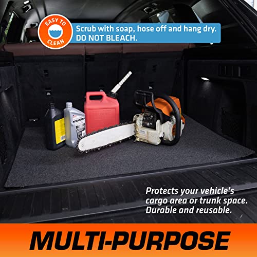 Armor All Premium Oil Spill Mat, Garage Floor Maintenance Mat (30" x 59"), Absorbent Oil Pad, Reusable, Washable, Durable, Waterproof Backing Contains Liquids, Protects Surface (USA Made) - size: 30" x 59"