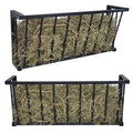 2Pcs Wall Mount Hay Rack 25 Gallon | 40'' Long Livestock Hay Feeder Carbon Steel Hay Feeder for Sheep, Goats, Horses, Indoor Outdoor Uses - size: 25INCH(2PCS)