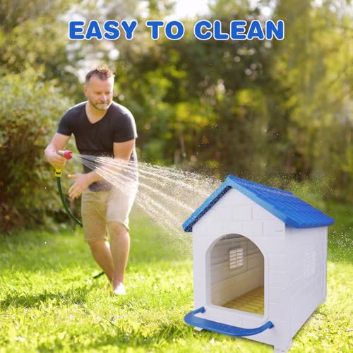 Waterproof Chicken Nesting Boxes for Chickens, Nesting Box for Laying Eggs, Washable Nesting Pad, Wall or Ground Mounted, Indoor & Outdoor Laying for Chicken, Duck, Rabbit, Poultry (1 Pack)