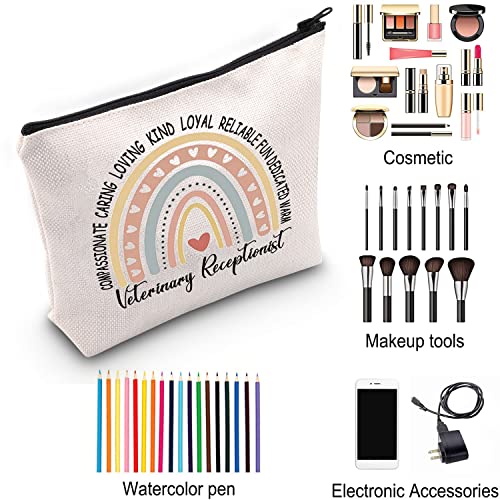 ZJXHPO Veterinary Receptionist Bag Unisex Cosmetic Bag