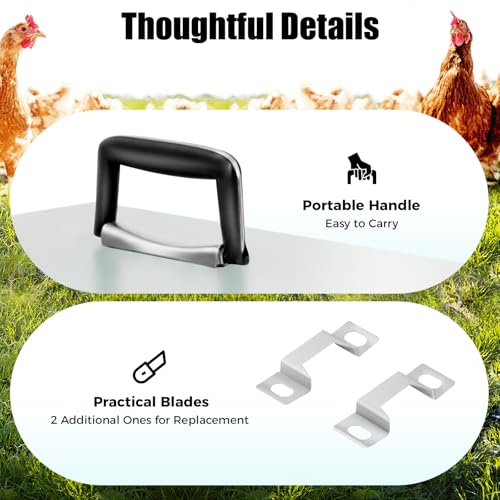 Automatic Chicken Debeaking Machine, 110V Electric Poultry Debeaking Machine 1500-1800PCS/Hour Beak Trimming Speed Electric Chick Beaks Cutter for Farms and Livestock Breeding
