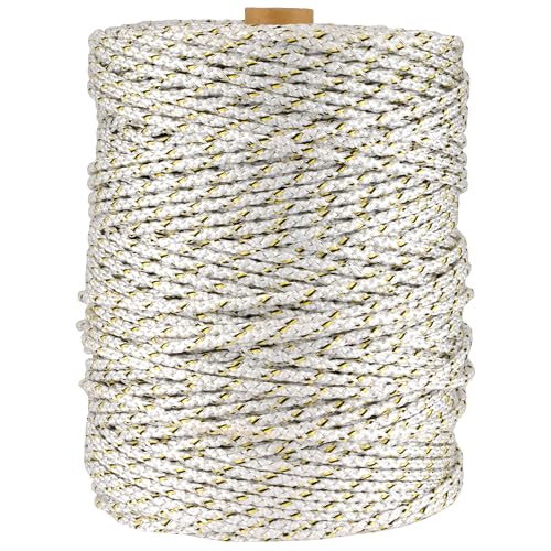 Zareba Elite Electric Polybraid Horse Fence, 1000 ft Roll | 600lb Break Strength, 4 Copper Strands, UV-Resistant Electric Fencing Wire for Horse Electric Fence Training, EL1000C4-Z - size: 1000 ft.