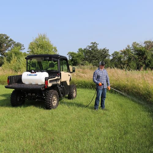 Master Mfg 40-Gallon Deluxe UTV Spot Sprayer - 2.2GPM, 70PSI Max for Fertilizer, Weed & Pest
