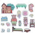 CHEFAN Felt Flannel Board Stories for Toddler,Goldilocks and The Three Bears,Preschool Felt Activities,Flannel Graphic - color: Goldilocks and The Three Bears