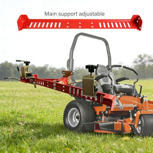 ZTR-TR Zero Turn Mower Trimmer Holder Fit for 1"-2" Roll Bars Adjustable Quick Clamp Locking System