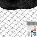 Unves 50 x 50 Ft Bird Netting, 2.4" Square Mesh Bird Net for Chicken Coop, Nylon Heavy Duty Poultry Netting Garden Protection for Chicken Run, Protect Plants Fruit Trees from Deer and Animals - size: 50' x 50'