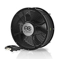 AC Infinity AXIAL 2589, Muffin Fan 10", 120V AC Ø254mm x 89mm | High Speed, UL-Certified for DIY Cooling Ventilation Exhaust Projects - size: Single Ø254 x 89 mm, High Speed