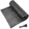 50% Black Garden Shade Cloth Roll for Plants, 8' x 100 FT | Sun Shade Cover Fabric Roll, UV Block Shades Netting Mesh, Privacy Fence Screen for Greenhouse, Backyard, Patio - size: 8' x 100 FT-50%