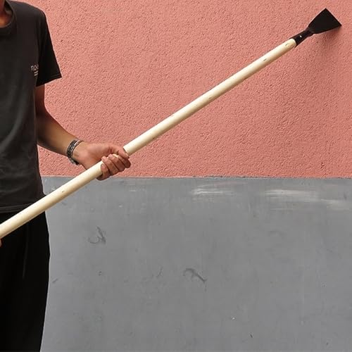 Abaodam Wall Cleaning Shovel Rust Removal Blade Metal Forged Spade Head for Bark Scraping Weeding Cement Cleanup Garden and Household Use 7.48 X 2.75 X 1.25 in
