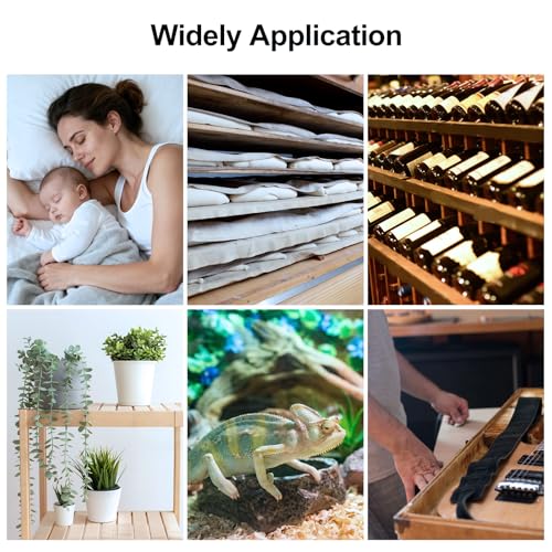 eMylo WiFi Indoor Thermometer Hygrometer with App Alert & Data Export | Wireless Mini Temperature and Humidity Sensor, Smart Remote Monitor for Home Baby Room Greenhouse Wine Cellar, 4PCS