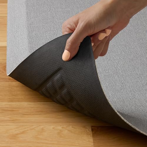 KitchenAid Gourmet Series Kitchen Comfort Gel Mat, Solid Basketweave, Matte Grey, 20"x39" - color: Matte Grey