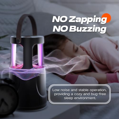 Fly Traps Indoor, Fruit Fly Trap for Home, Flying Insect Trap with Suction, Mosquito Traps Indoor & 10 Pcs Sticky Glue Boards, Gnat Traps for House Indoor