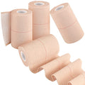 BBTO 4 Rolls Elastic Adhesive Tape Bandage, 5 Yard, 3 Inch | Elastic Tape Self Adhesive Bandage Wrap, Flexible Stretch Bandages for Sports Ankle, Knee and Wrist Sprains Animal Pets - size: 3 Inch in Width