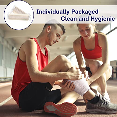 48 Pack Elastic Bandage Wrap (6x2”, 6x3, 6x4, 6x6) Compression Bandage Wrap with Hook and Loop Closure on Both Ends Self Adhesive Bandage Wrap for Sports, Medical, and Injury Recovery - size: 2 Inch/3 Inch/4 Inch/6 Inch (Pack of 2)