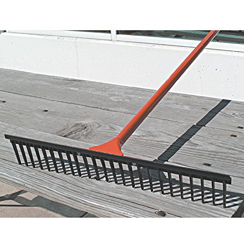 A.M. Leonard All Steel Straight Rake - 24 Inches - size: 24 Inches