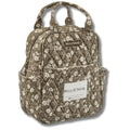 Bella Taylor Lunch Tote, Quilted Lunch Bag, Woodland Floral | Lightweight quilted cotton lunch box, easy-to-clean PEVA lining, 3 outside/1 inside pocket, durable construction - color: Woodland Floral