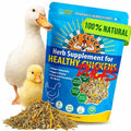 Herb Supplement for Ducks - Natural Waterfowl Treat, Botanical Duck Feed Additive, Plant-Based Flock Support for Egg Production, Feather Health & Daily Wellness, Handcrafted in USA (12 oz)