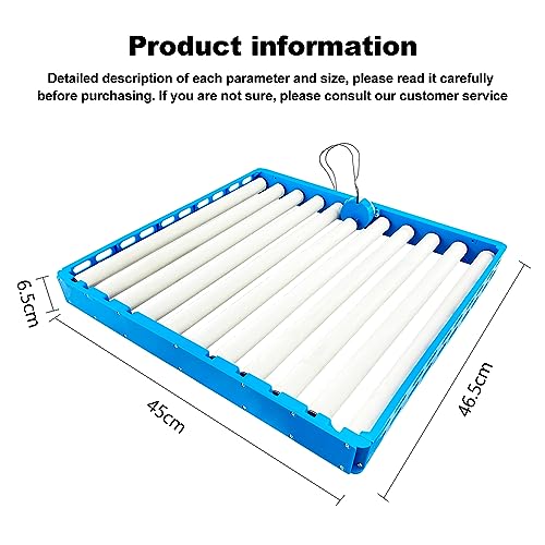 13 Tubes Egg Tray Automatic Roller Egg Tray Turner Plastic Egg Tray for Incubator