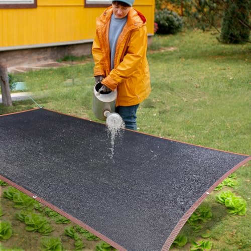 90% Shade Cloth,20x30FT,Tear Resistant Sun Shade Net with Reinforced Grommet,Durable Garden Shade Tarp Cover for Greenhouse,Sunshade Outdoor Patio and Pergola,Chicken Coop,Plant Cover,Black - size: 20×30FT