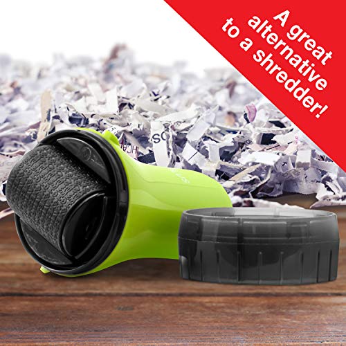 Guard Your ID Wide Identity Theft Protection Roller Stamp, 3-Pack for Mail - color: Green, size: Wide 3-Pack