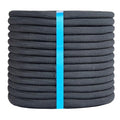 1/2 Inch 150ft Double Braided Polyester Arborist Rope, Heavy Duty Nylon Rope for Anchor, Tree Work, Cargo, Pulling, Sailing(Black) - size: 1/2in x 150ft, style: Black