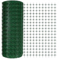 Preboun 4 x 164 ft Plastic Mesh Fence Plastic Safety Fence Roll Reusable Animal Construction Barrier Netting Temporary Pool Fencing Snow Fences for Construction Animal Garden Fencing(Green) - size: 4 x 164 ft
