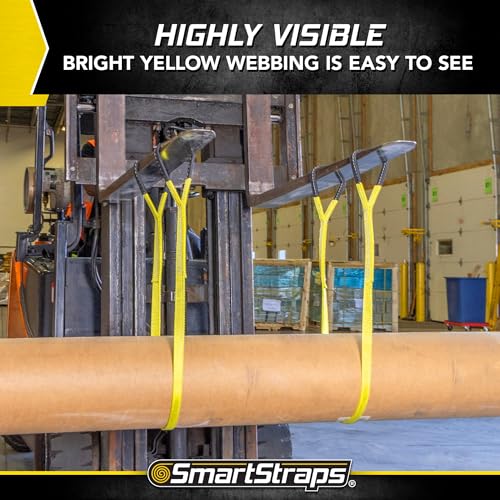 SMARTSTRAPS - 842 SmartStraps Webbing Sling - 1x6 Nylon Webbing Sling 1 Ply 1,600 lbs - size: 6' 1600 lb.