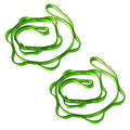 53 Inches Nylon Daisy Chains Rope Climbing Lanyard Straps Looped Strong Slings 23 kN Aerial Yoga Webbing - color: 2PCS Green