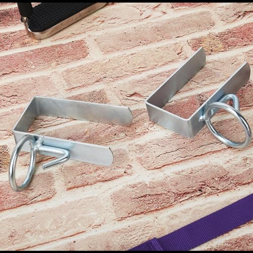 2 Pcs Water Bucket Hook Heavy Duty Portable Equestrian Bucket Hooks Hangers for Horse Livestock,Hang on Stall Walls or Doors