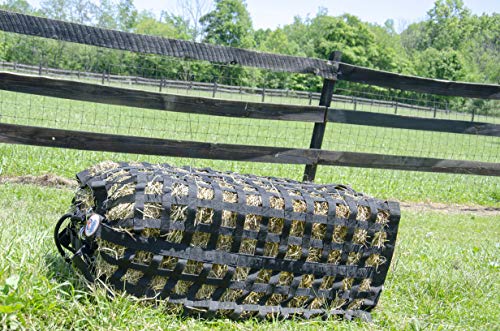 Derby Originals XL Go Around Slow Feeder Horse Hay Bag with Super Tough Bottom and 1 Year Warranty, Red, 71-7132-RED - color: Red