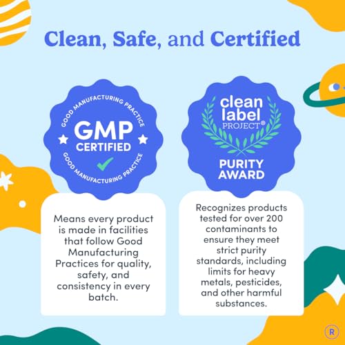 Focus Gummies for Kids with Cognizin® Citicoline, PS & Vitamin B3, 60 Count | Brain gummies for kids with Cognizin® citicoline, phosphatidylserine and vitamin B3 support daily focus, recall and learning.