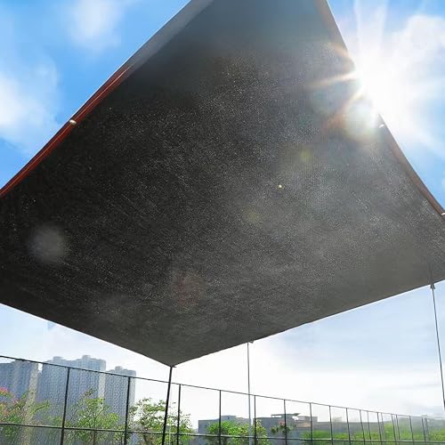 winemana Black Shade Cloth 40%, 5x10 FT Mesh Tarp - Garden Shade for Greenhouse, Patio, Vegetables, Plants Cover and Chicken Coops, Sun Shade Net for Outdoor Protection with Reinforced Grommets - size: 40%-5 FT x 10 FT