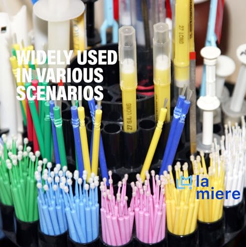 2.5mm Purple 400Pcs Bendable Microbrush Applicator Micro Brushes International Regular - color: Purple, size: 2.5mm