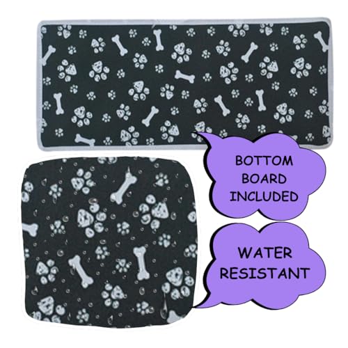 NGIL Utility Water Resistant Tote Bag | Work Tote for Women, Nurse Bag, Teacher's Choice Purse, Gym Bag, Everyday Organizer Top Zipper Closure - color: Printed Paws-black