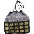Professional's Choice Scratch Free Hay Bag | Slow Feed Horse Hay Holder - color: Paisley/Black