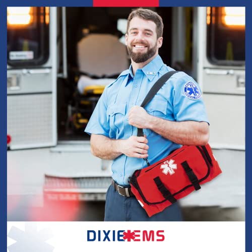 Dixigear First Responder On Call Trauma Bag W/Reflectors - Red - color: Red