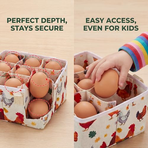 Egg Collecting Basket for Kids, Egg Collection Bag for Gathering Fresh Eggs - color: Color 8(2 Pack)
