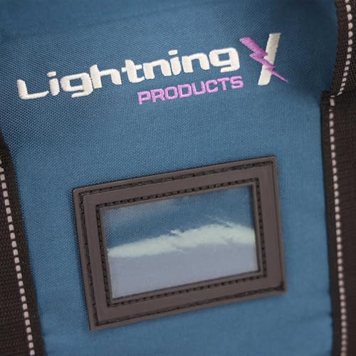 Lightning X Large EMT Medic First Responder EMS Trauma Jump Bag w/Dividers - color: Navy Blue