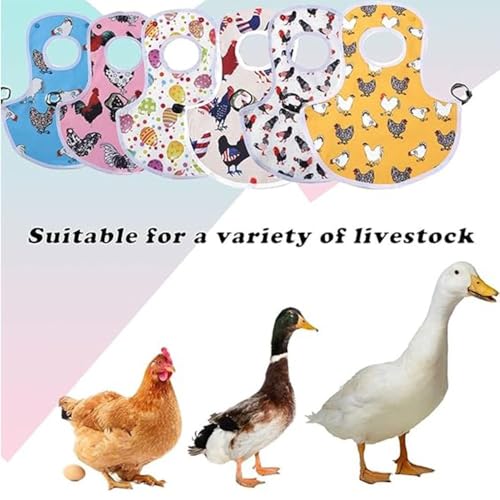 Washable Rooster Claw Protector Hen Apron Jacket for Feather Growth Poultry Saddle Outdoor Chicken Wing Back Protector(Style 2) - style: Style 2