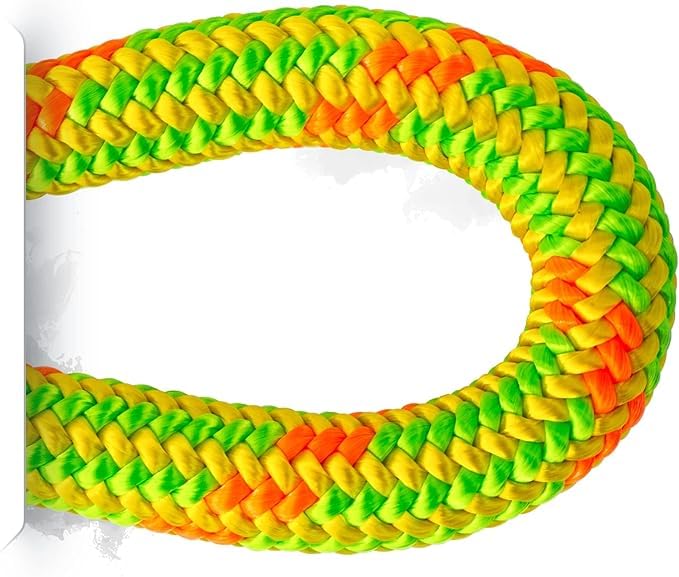 Pelican Rope 24-Strand 11.8 mm Arborist-Pro™ Rope – High Tensile Strength – Lightweight – Made in USA - color: Yellow, size: 200 ft